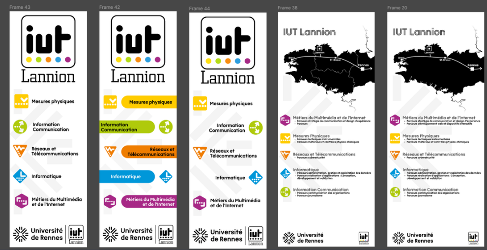 Maquettes IUT — vue 3